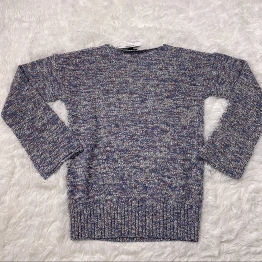 New J Crew Marled Flare Sleeve Sweater XS H8986 - Picture 5 of 9